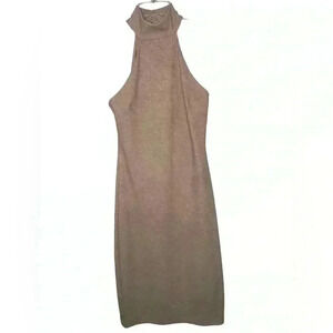B.Darlin Halter Style Tank Dress Pink Size Juniors 7/8